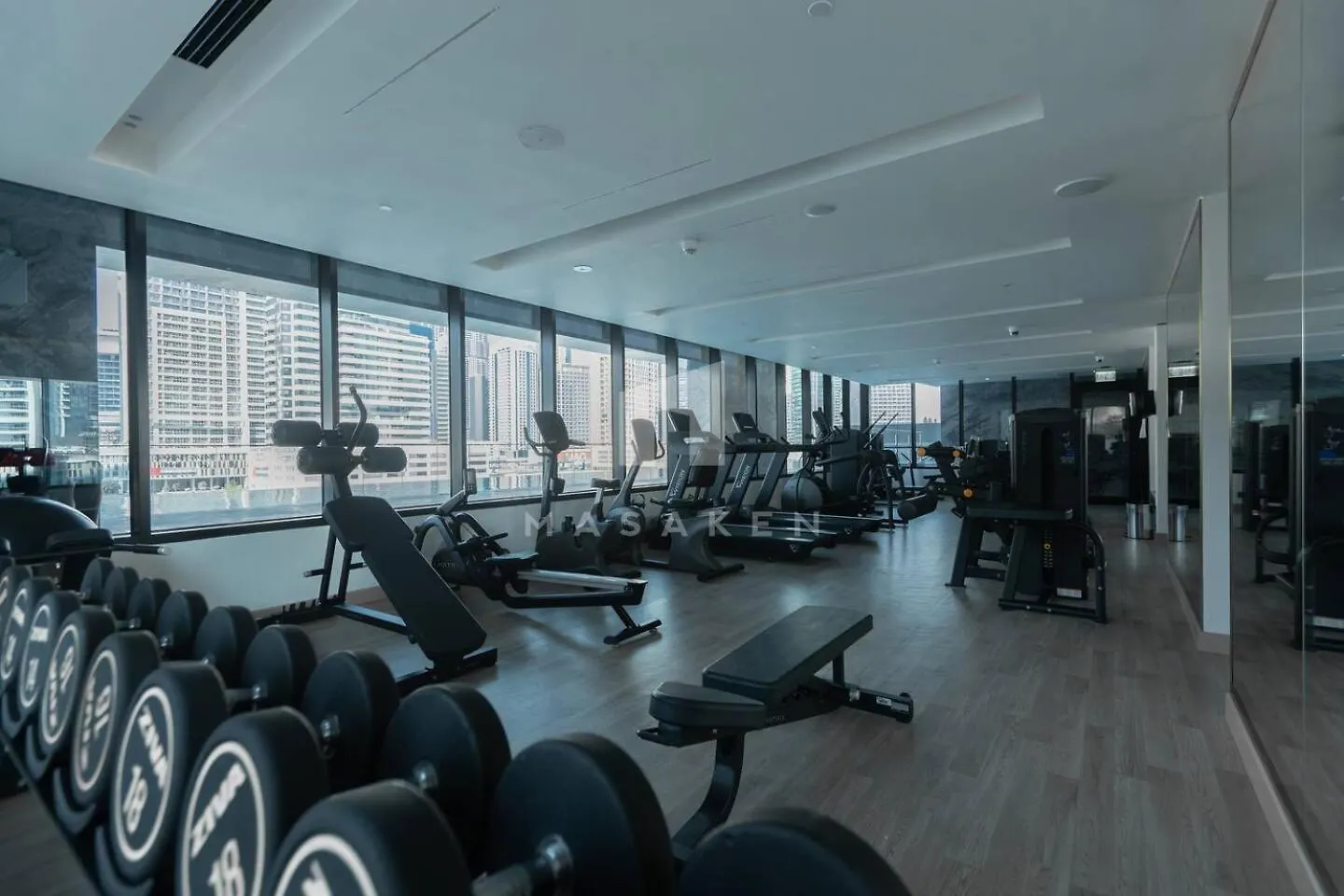 Apartment Elegant Studio With Burj Khalifa & Canal Views Dubai